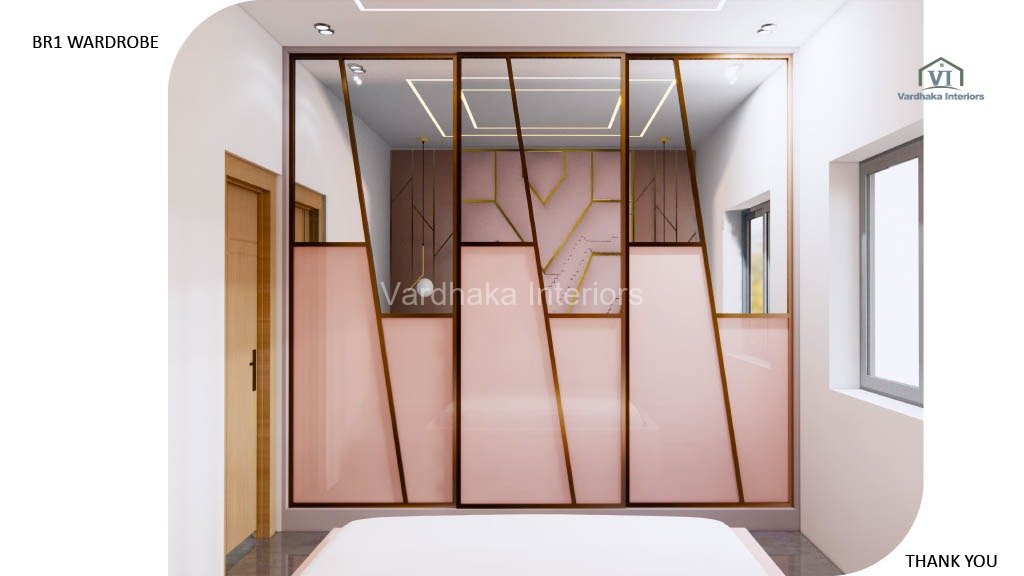 Aristo Wardrobe Design Done By Vardhaka Interiors — interior designers in Bangalore, Bangalore