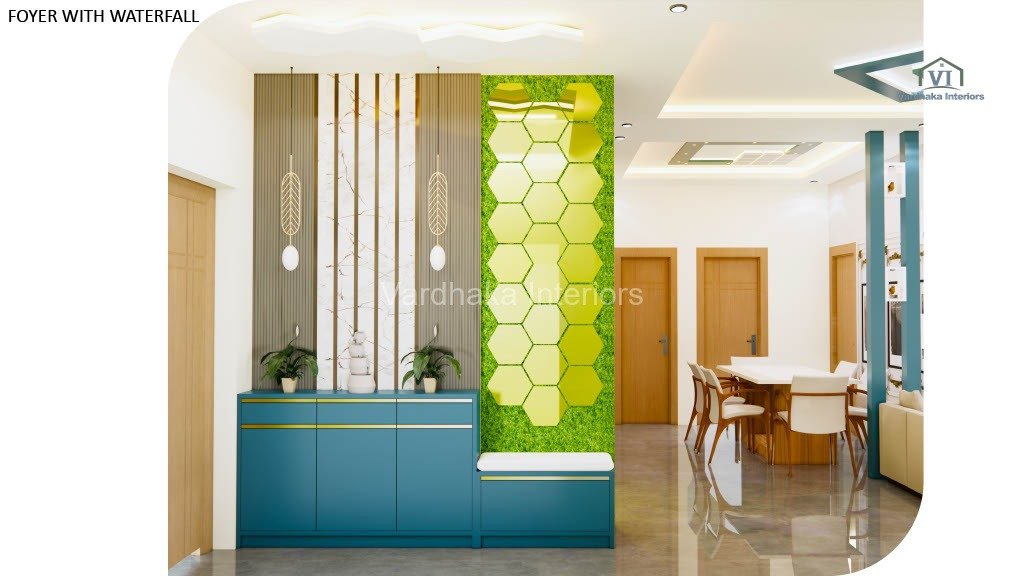 Modern Foyer Area Amazing Interior Design — interior designers in Bangalore, Bangalore