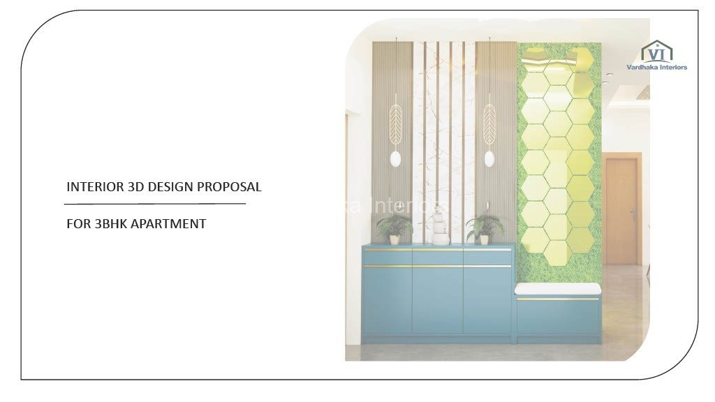 Vardhaka Interiors Modern Foyer Area — interior designers in Bangalore, Bangalore