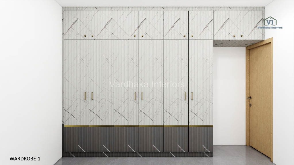 Modern Wardrobe — Full home interiors near Kumta, Uttara Kannada